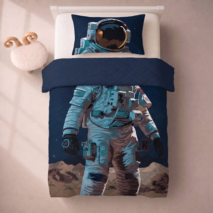 Easy Dekbed Zonder Overtrek Kids - Astronaut