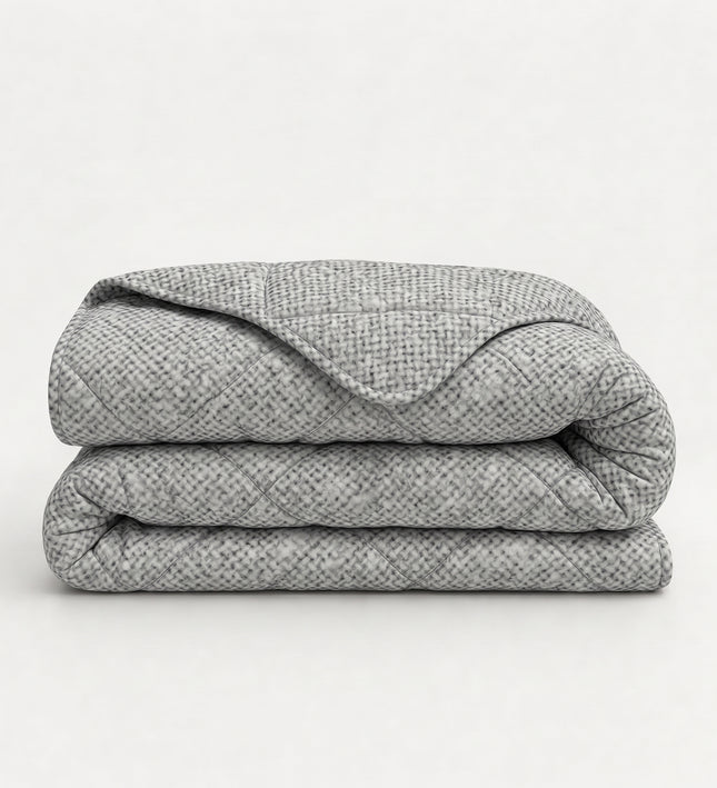 Easy Dekbed Zonder Overtrek Denim - Grijs