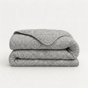 Easy Dekbed Zonder Overtrek Denim - Grijs