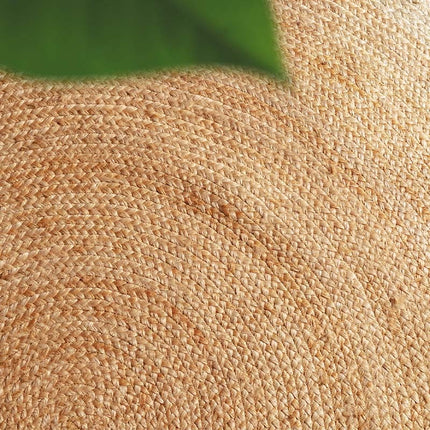 Jute Vloerkleed Jutta  Rond - Crème