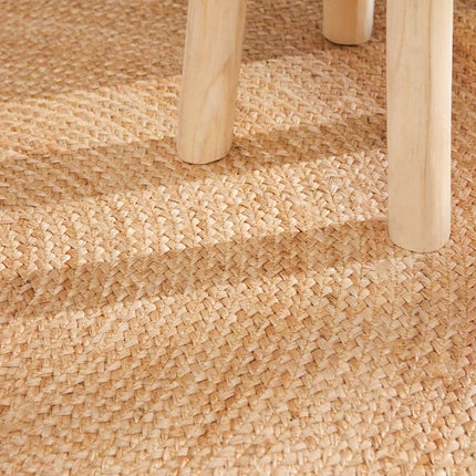 Jute Vloerkleed Jutta  Rond - Crème