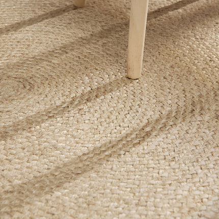 Jute Vloerkleed Jutta Rond - Bruin