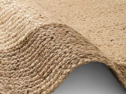 Jute Vloerkleed Jutta Rond - Bruin