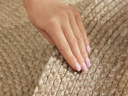 Jute Vloerkleed Jutta Rond - Bruin