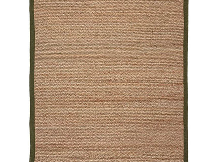 Jute Vloerkleed Edge - Groen