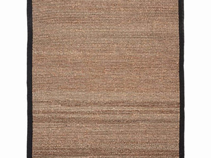 Jute Vloerkleed Edge - Zwart