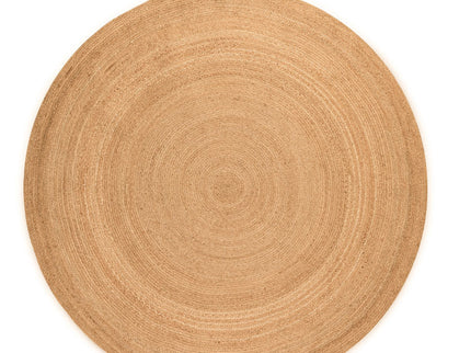 Jute Vloerkleed Geweven - Rond - Naturel