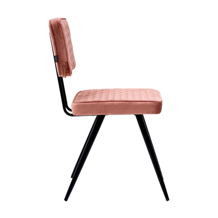 Eetkamerstoel Toby - Roze