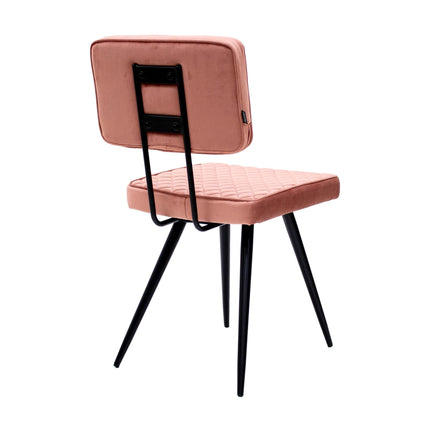 Eetkamerstoel Toby - Roze