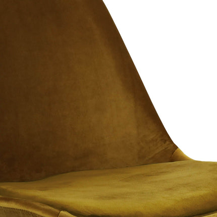 Kuipstoel Velvet - Goud