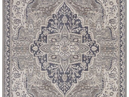 Vloerkleed Vintage Genevieve - Grijs/Crème