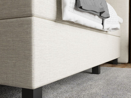 Boxspring Hotel Luxury - Wide - Beige