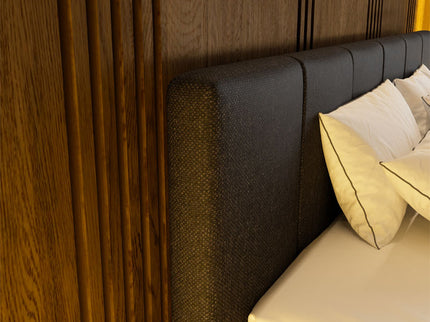 Boxspring Hotel - Wide - Zwart