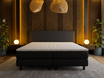 Boxspring Hotel - Straight - Zwart