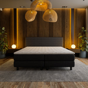 Boxspring Hotel - Straight - Zwart
