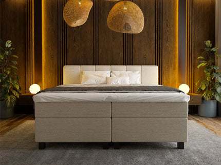 Boxspring Hotel Suite - Wide - Beige