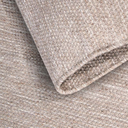 Wollen Vloerkleed Dehli - Naturel