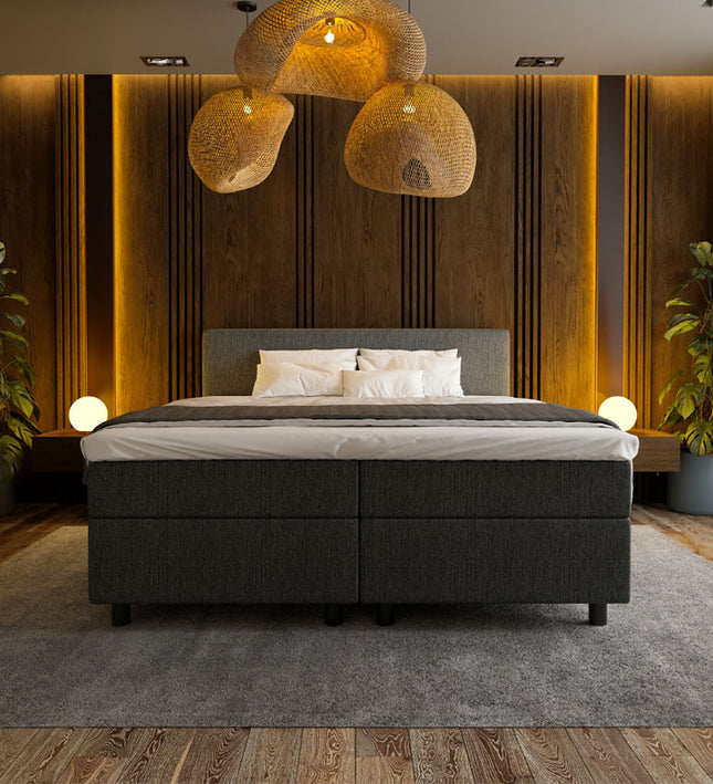 Boxspring Hotel Suite - Antraciet