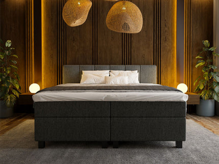 Boxspring Hotel Suite - Wide - Antraciet