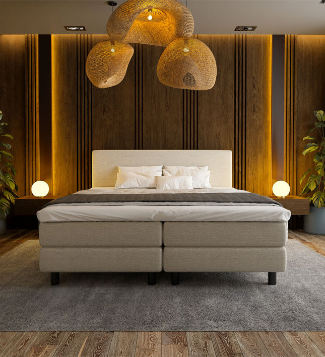 Boxspring Hotel - Beige