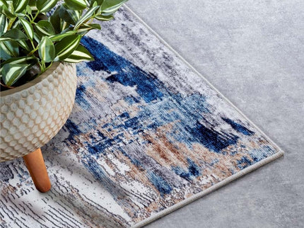 Vloerkleed Malard - Grijs/Blauw