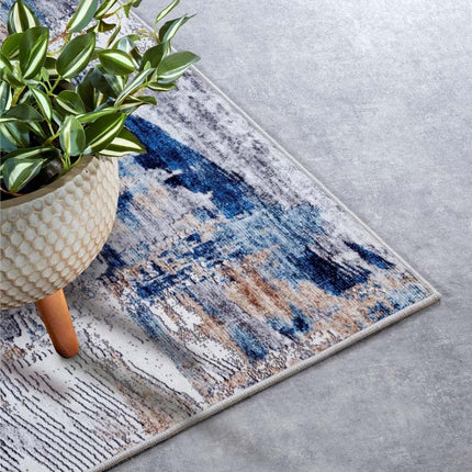 Vloerkleed Malard - Grijs/Blauw