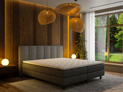 Boxspring Hotel - Wide - Antraciet