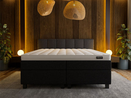Boxspring Hotel Luxury - Wide - Zwart