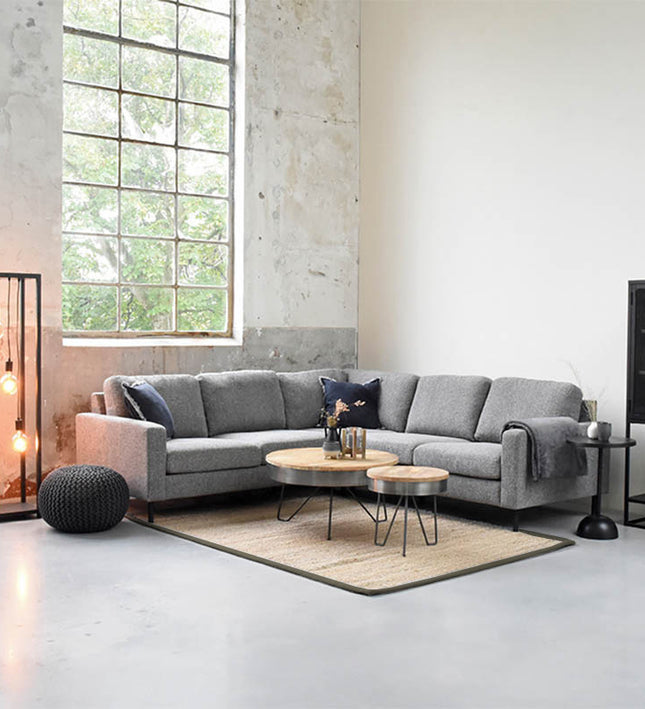 Jute Vloerkleed Edge - Groen