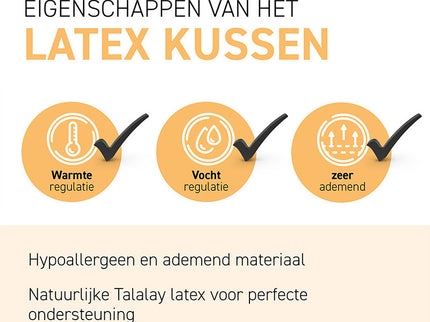 Hoofdkussen Latex - Hotel