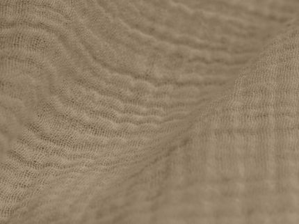 Dekbedovertrek Percale-Katoen - Mousseline - Taupe