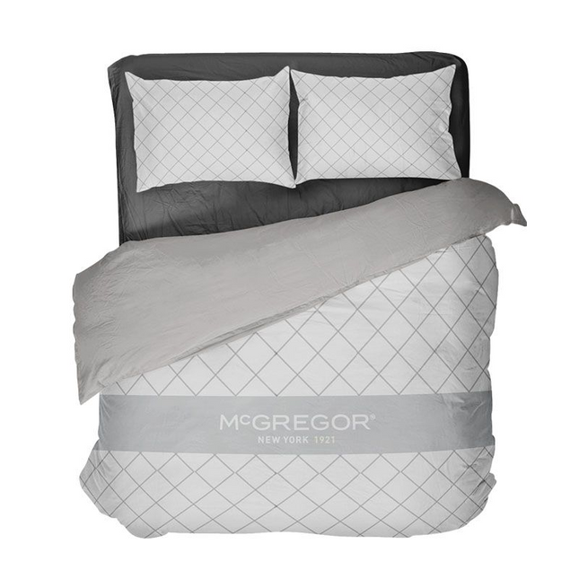 Dekbedovertrek McGregor - Katoen - Times Square