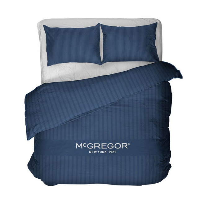 Dekbedovertrek McGregor - Katoen - Satijnstreep