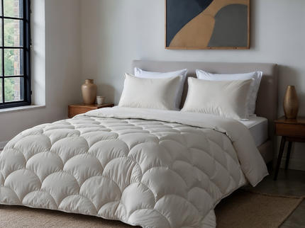 Lazy Dekbed Zonder Overtrek - Uni - Off White