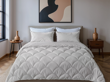Lazy Dekbed Zonder Overtrek - Uni - Off White