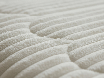 Lazy Dekbed Zonder Overtrek - Teddy Rib - Beige