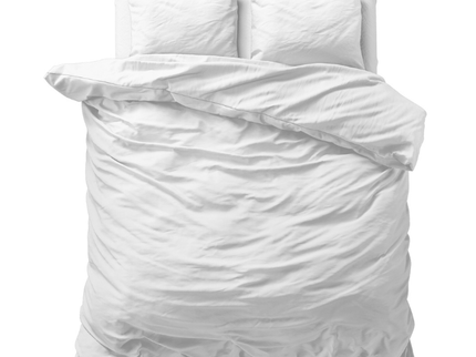 Dekbedovertrek Katoen Uni - Wit