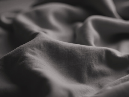 Dekbedovertrek Katoen Uni - Antraciet