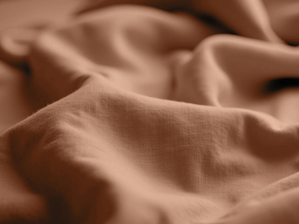 Dekbedovertrek Katoen Uni - Mocha Mousse