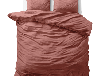 Dekbedovertrek Katoen Uni - Roze