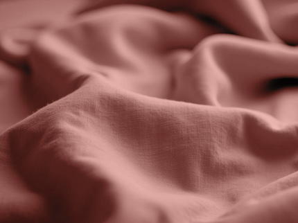 Dekbedovertrek Katoen Uni - Roze