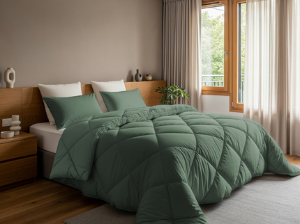 Lazy Dekbed Incl. Kussenslopen - Groen