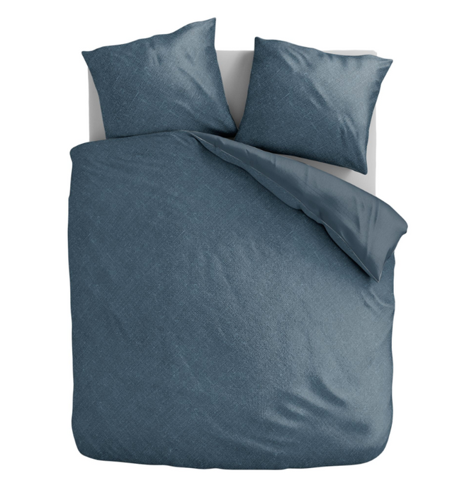 Dekbedovertrek Stonewash - Blauw