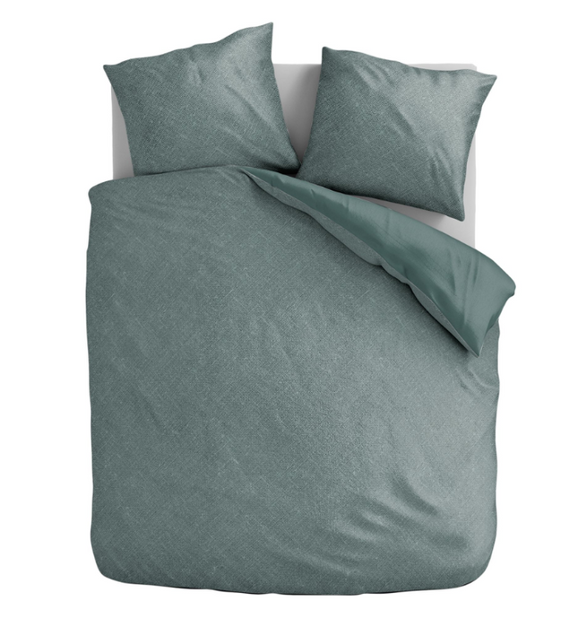Dekbedovertrek Stonewash - Groen