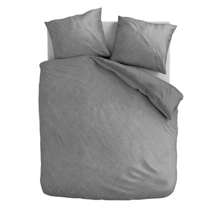 Dekbedovertrek Stonewash - Grijs