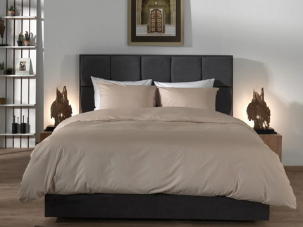 Dekbedovertrek Percale-Katoen - Beige