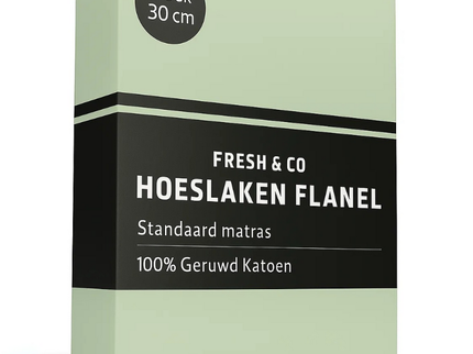 Hoeslaken - Flanel Katoen