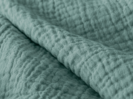 Lazy Dekbed Zonder Overtrek - Katoen Mousseline - Groen