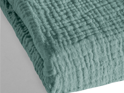 Lazy Dekbed Zonder Overtrek - Katoen Mousseline - Groen