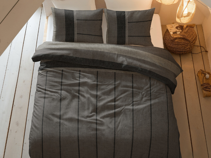 Dekbedovertrek Flanel Kees - Taupe